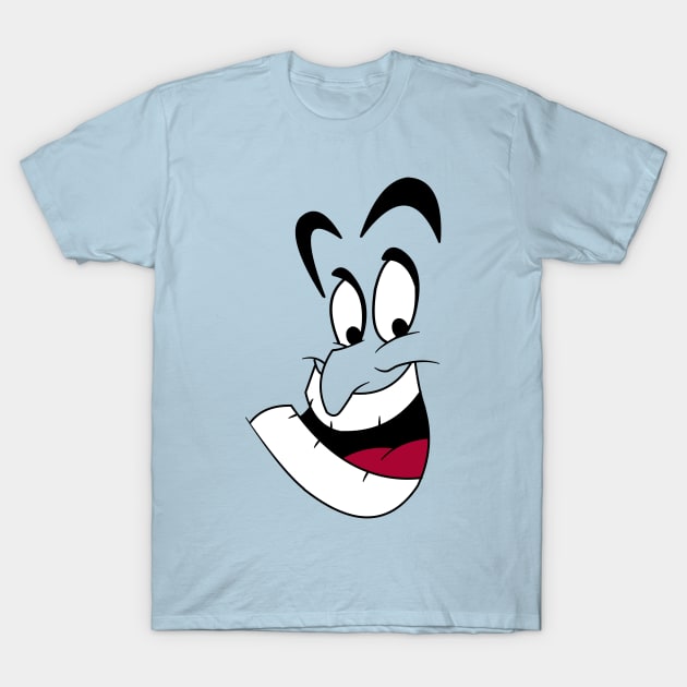 Genie Face T-Shirt by Nykos